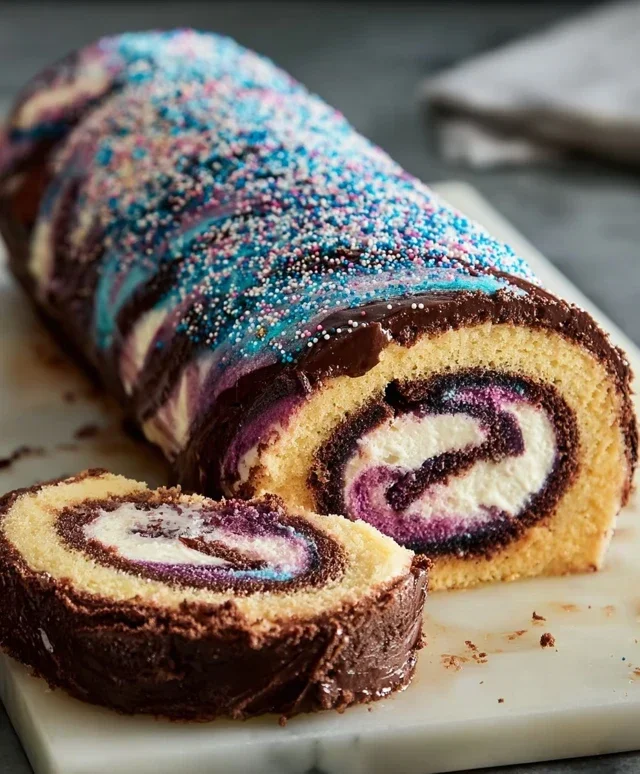 Galaxy Cake Roll