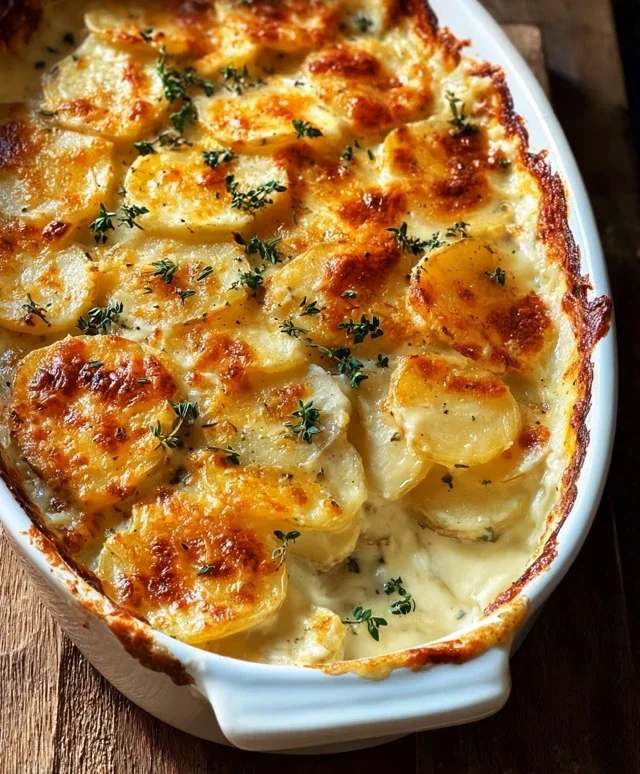 Cheesy Scalloped Potatoes