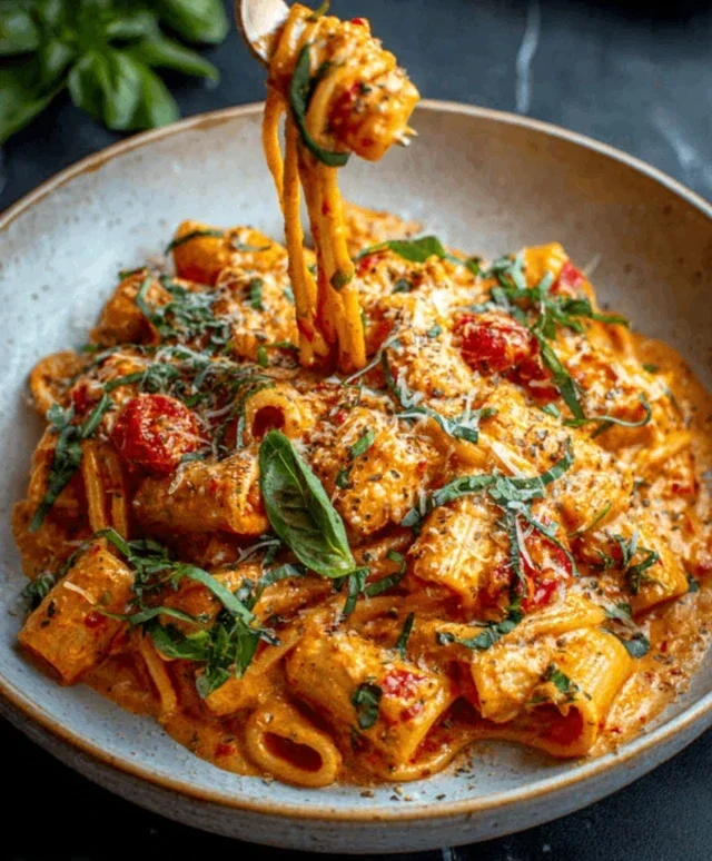 Creamy Tomato Garlic Pasta