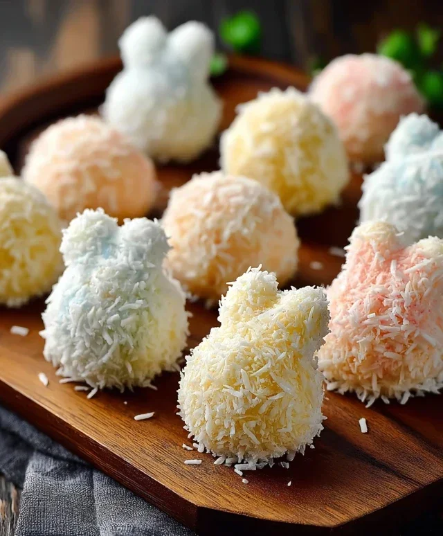 Easter Bunny Coconut Tails