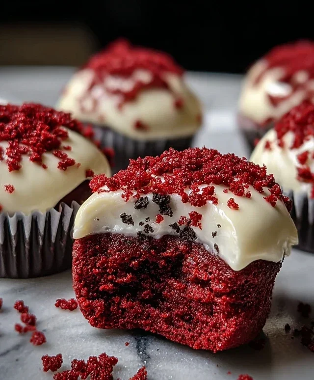 Cookies & Cream Red Velvet Bites