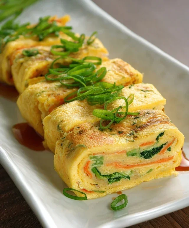 Gyeran Mari (Korean Rolled Omelette)