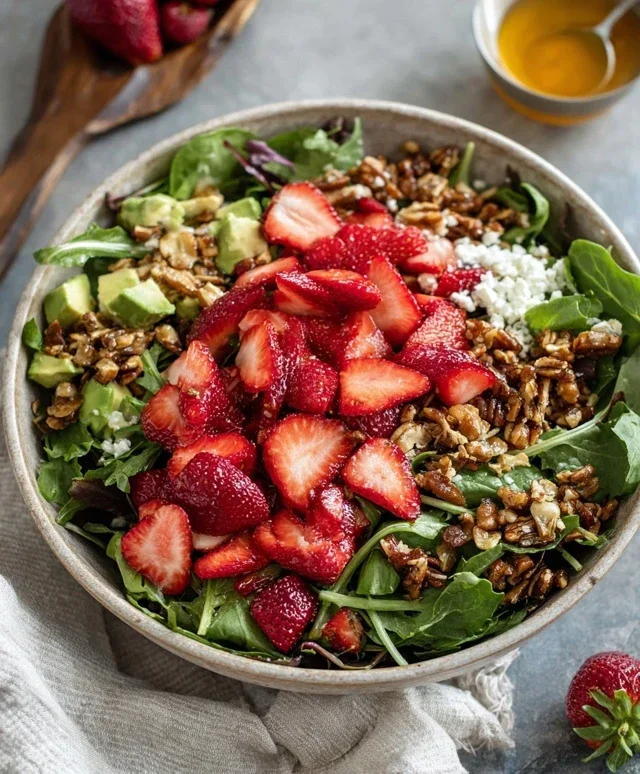 Strawberry Crunch Salad