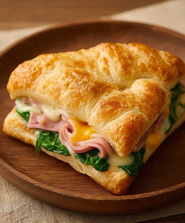 Beef Beef Ham and Cheese with Spinach