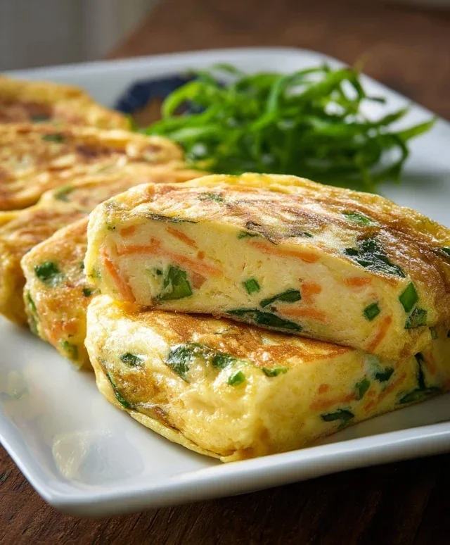 Gyeran Mari (Korean Rolled Omelette)
