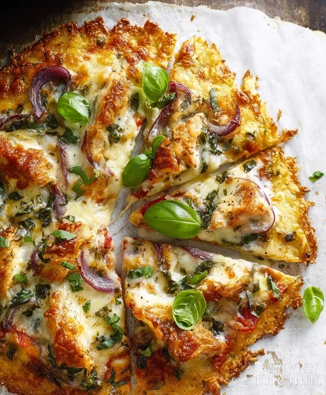Chicken Crust Pizza