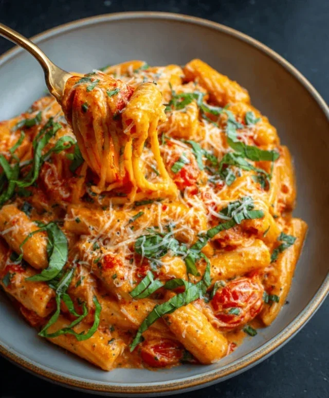 One Pot Creamy Garlic Pasta (Just 20 Minutes!)