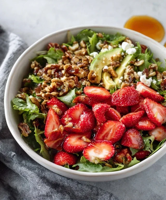 Strawberry Crunch Salad