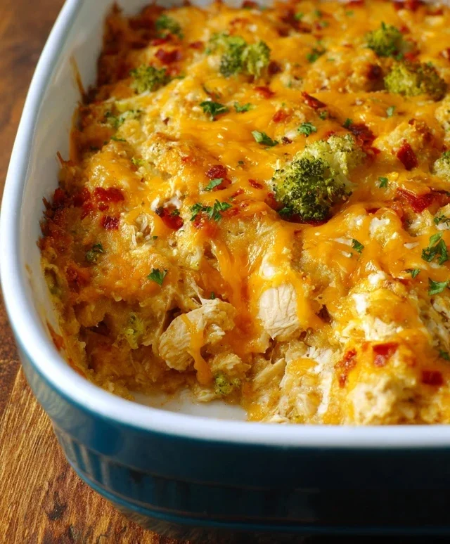 Easy Low Carb Chicken Casserole
