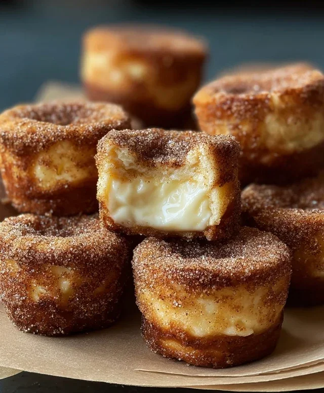 Churro Cheesecake Bites