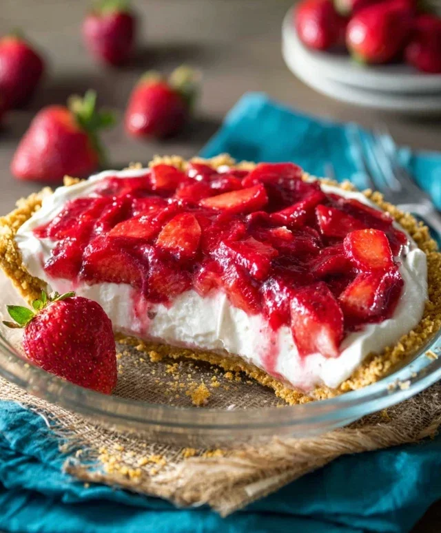 Strawberry Cream Cheese Pie