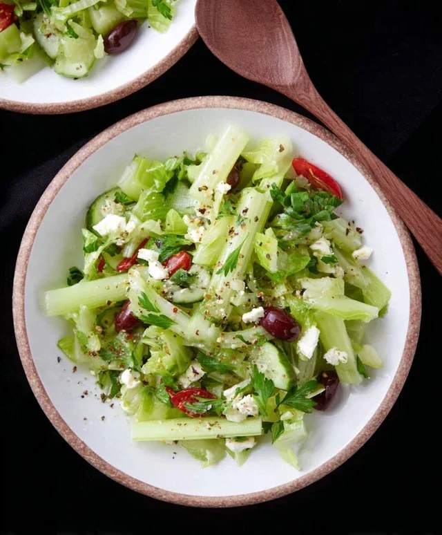 Mediterranean Celery Salad