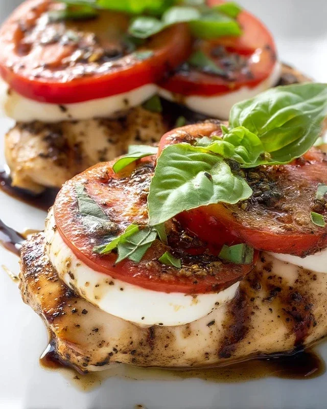 Grilled Chicken Caprese