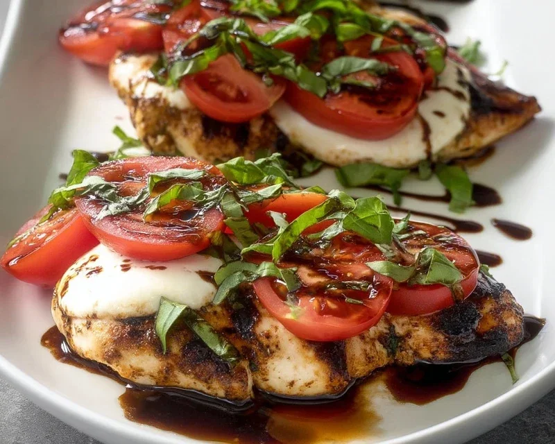 Grilled Chicken Caprese
