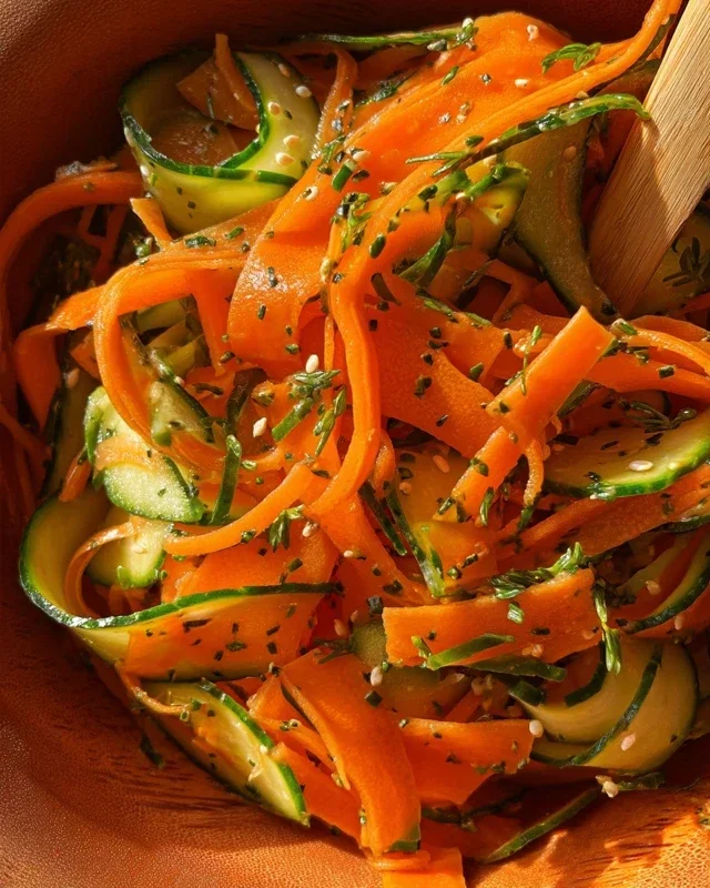 Cucumber Carrot Salad