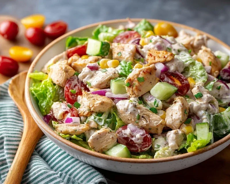 Healthy Ranch Chicken Salad