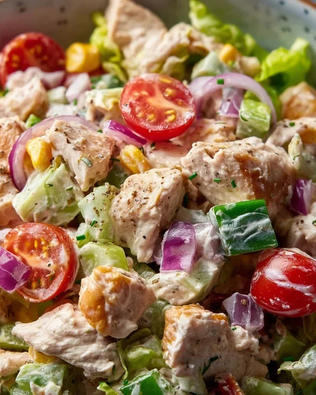 Healthy Ranch Chicken Salad