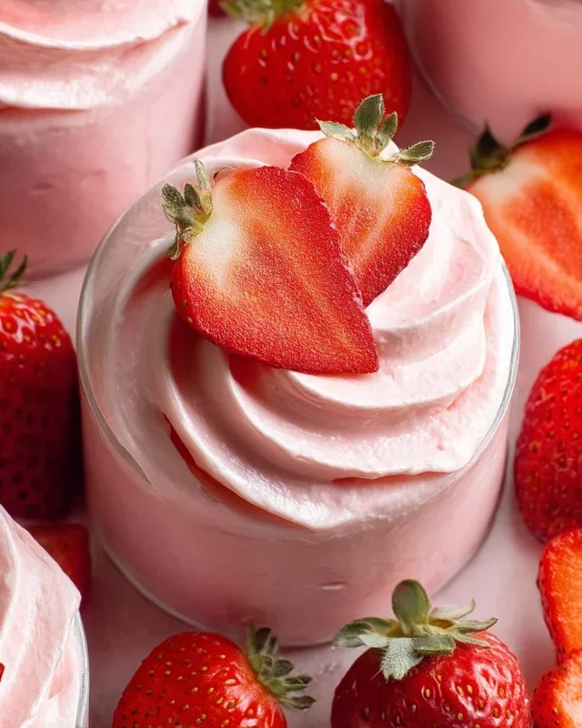 Strawberry Mousse