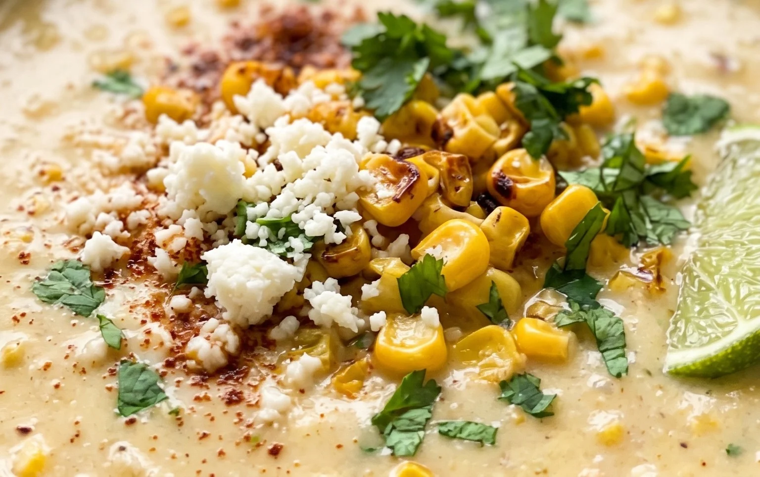 Mexican Street Corn Soup