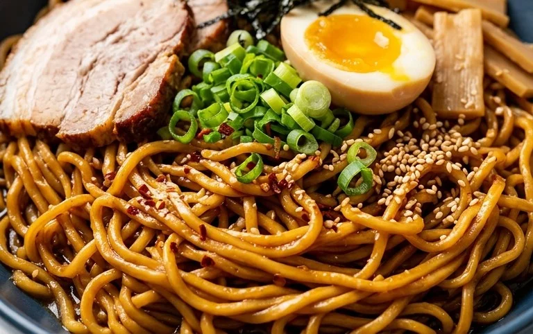 Easy Saucy Ramen Noodles