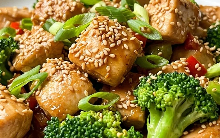 Healthy Sesame Chicken