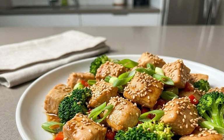 Healthy Sesame Chicken