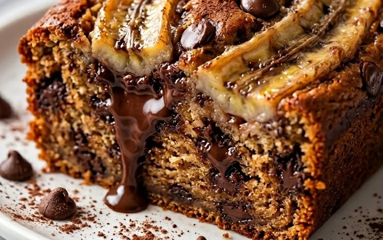 Easy Chocolate Chip Banana Bread