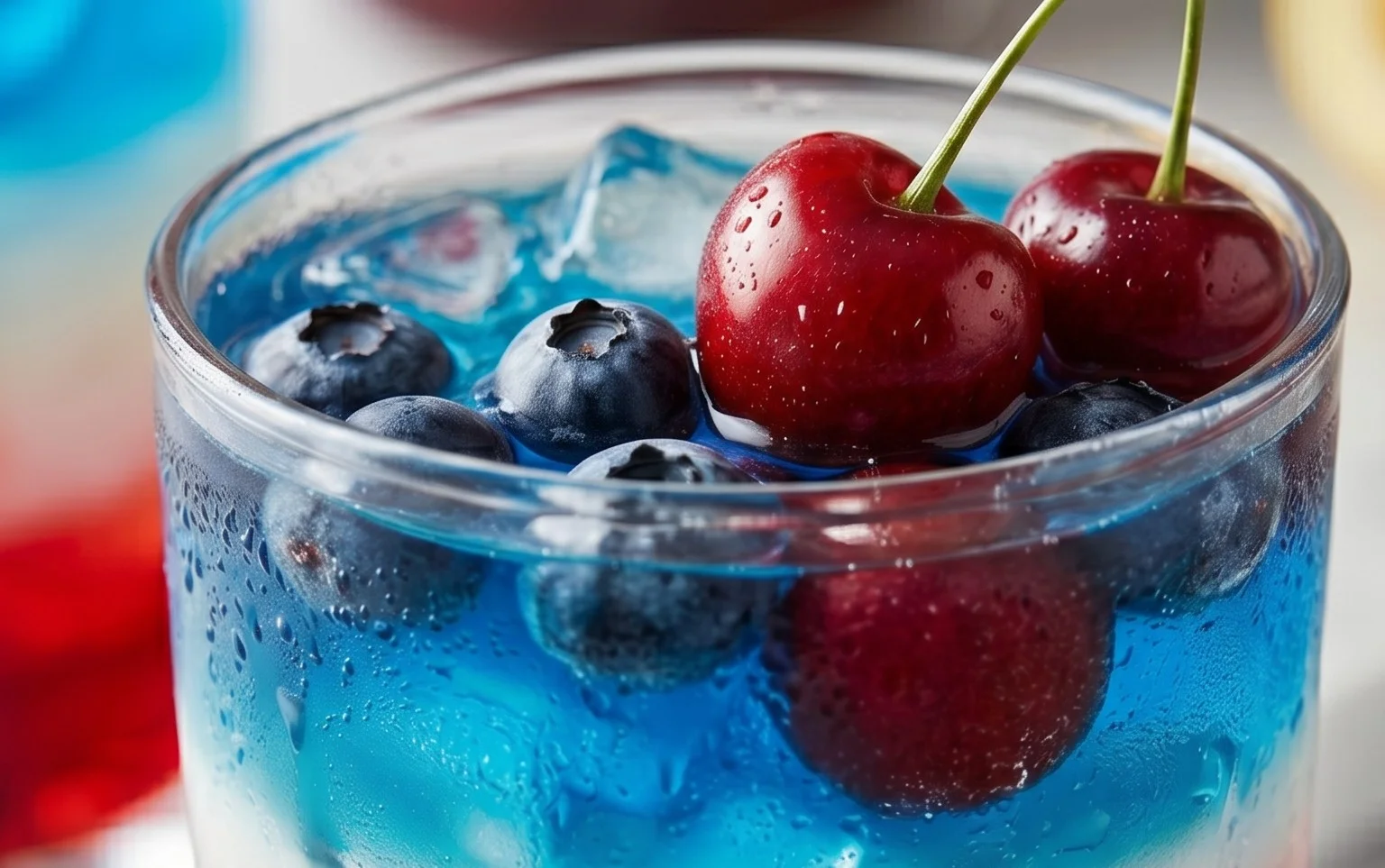 July 4th Layered Drinks Recipe