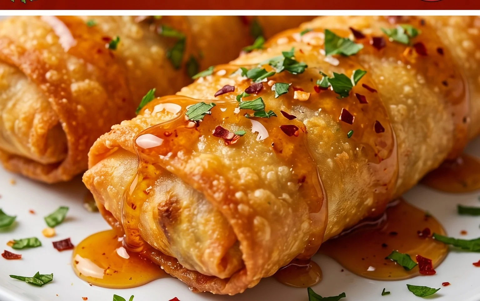 Indulgent Oven Fried Feta Rolls with Chili Honey Magic