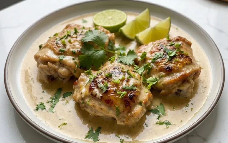 Creamy Coconut Lime Chicken