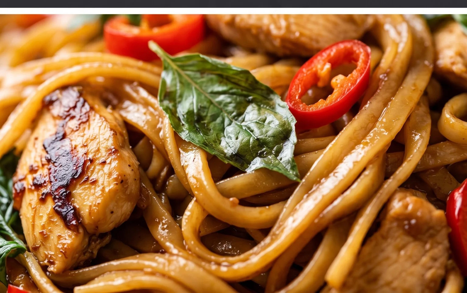 Drunken noodles