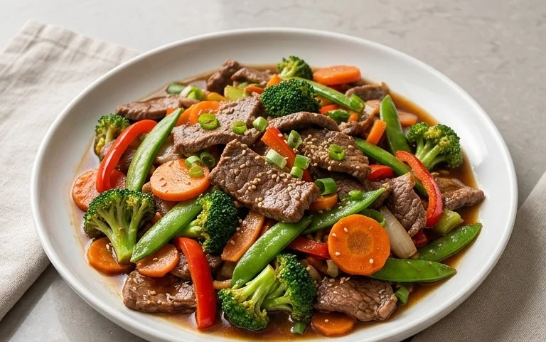Beef Stir Fry with Vegetables (30-Minutes)