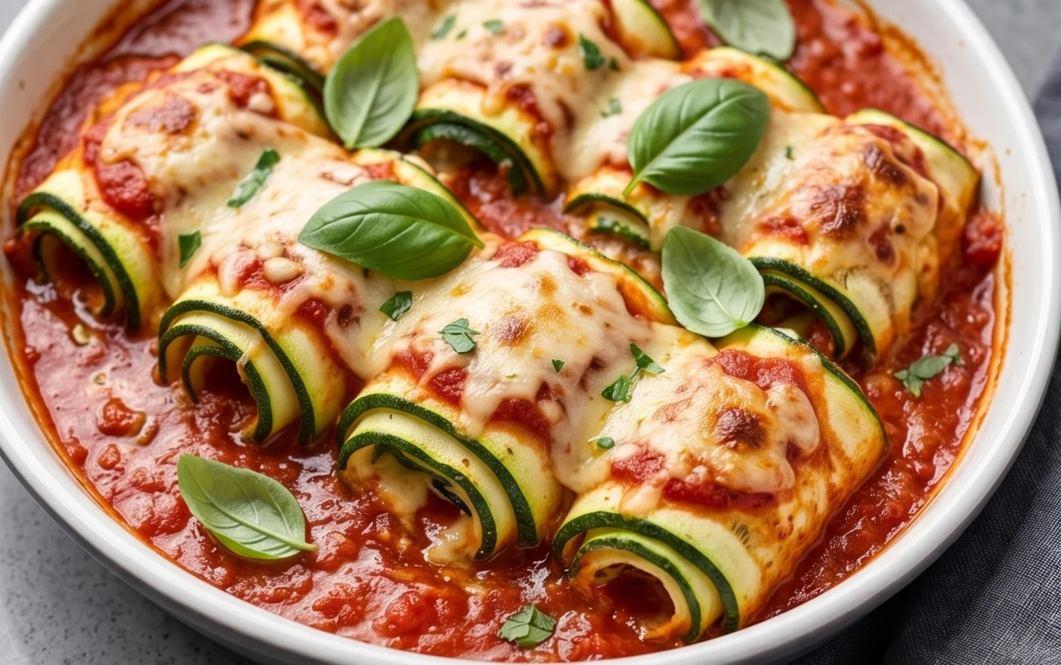 Vegan Zucchini Rollatini