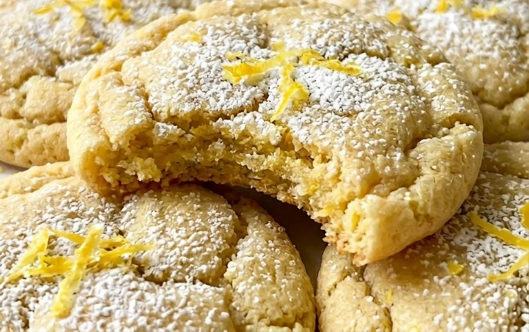 Soft & Chewy Lemon Cookies