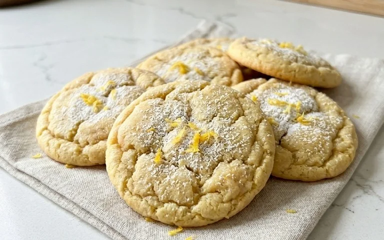 Soft & Chewy Lemon Cookies