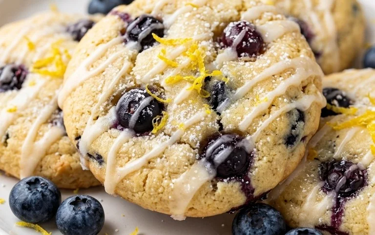 Lemon Blueberry Cookies Recipe