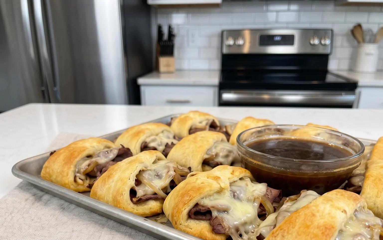 French Dip Squares