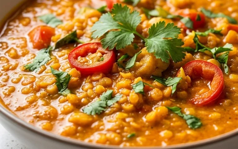 Spicy Red Lentil Curry