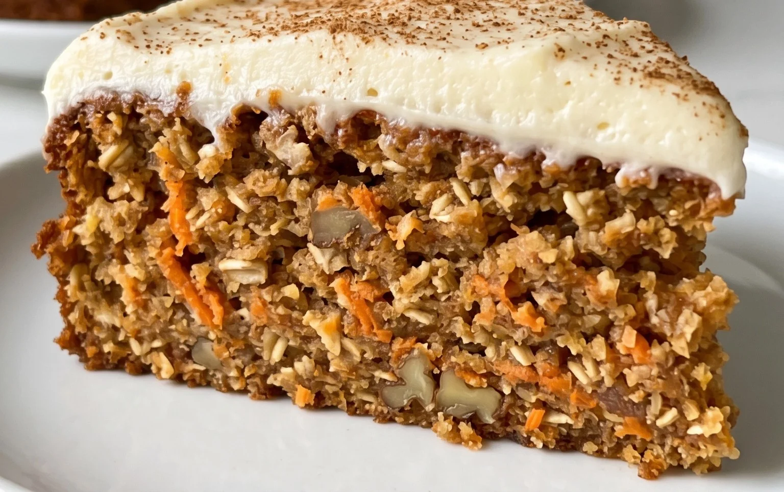 Easy Flourless Oatmeal Carrot Cake Recipe