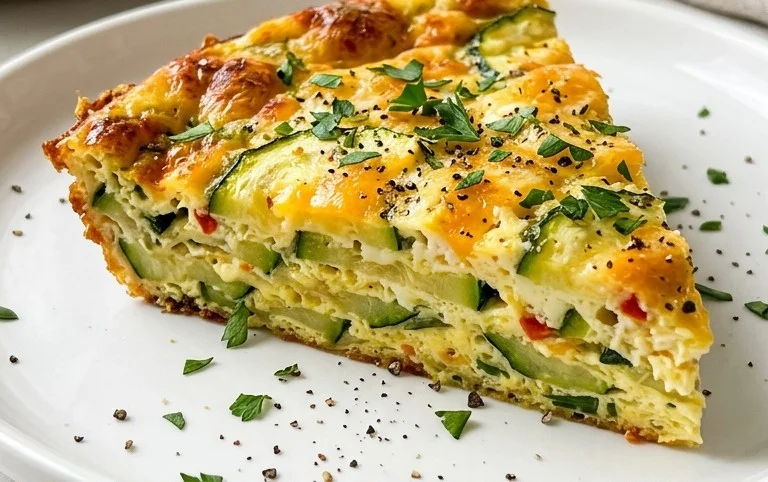 Crustless Zucchini Quiche Recipe