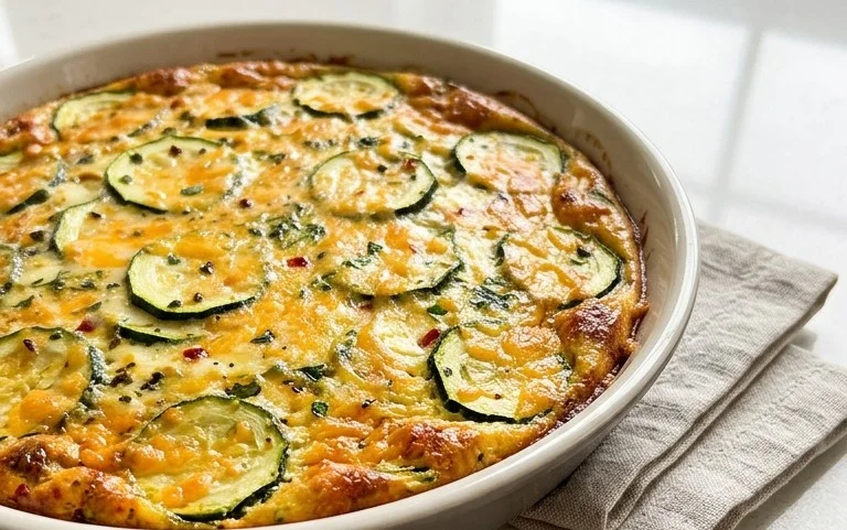 Crustless Zucchini Quiche Recipe