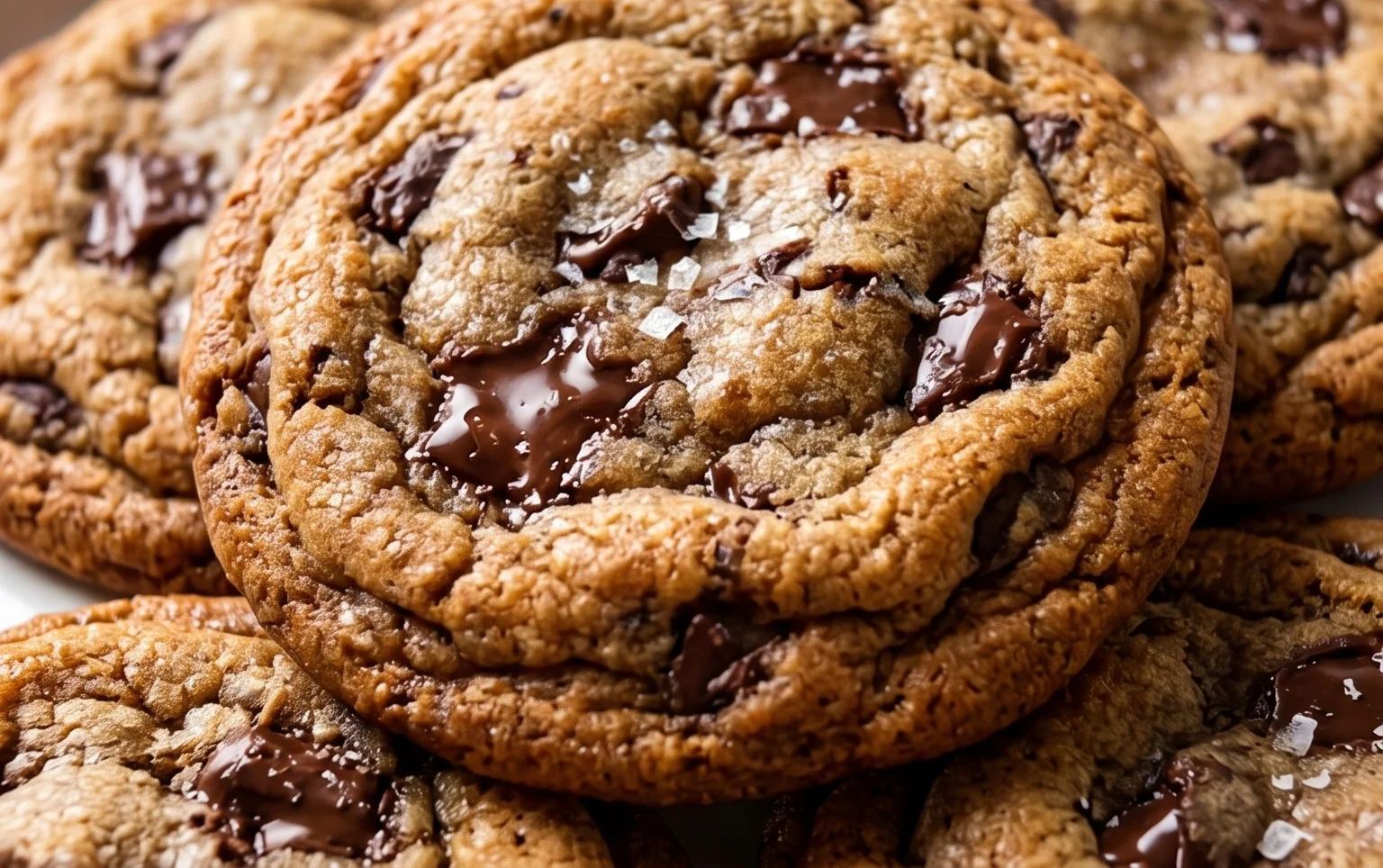 Crispy and Chewy Chocolate Chip Cookies