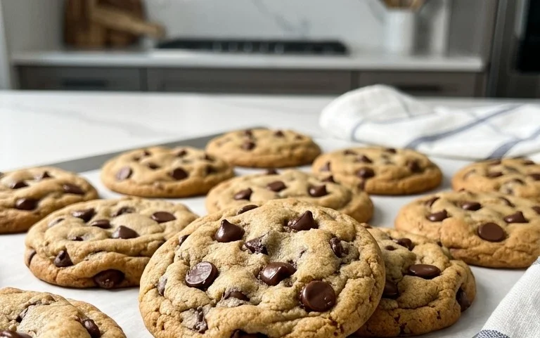 The Best Soft Chocolate Chip Cookies