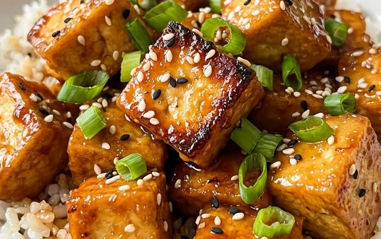 Honey Garlic Tofu