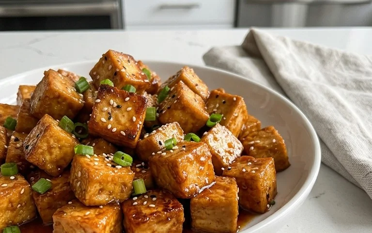 Honey Garlic Tofu