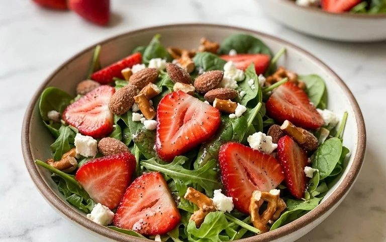 Strawberry Crunch Salad