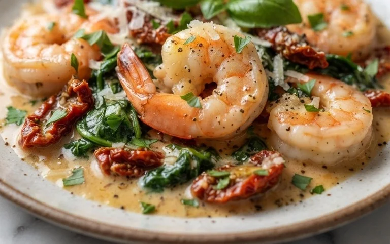 Tuscan Shrimp (One-Pan, 30-Minute Dinner)