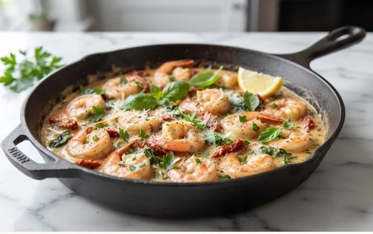 Tuscan Shrimp (One-Pan, 30-Minute Dinner)
