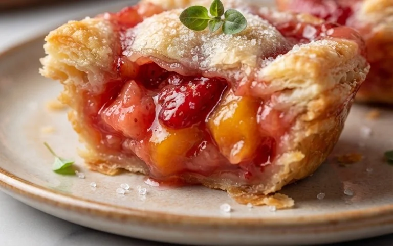 Strawberry Peach Pie Bites