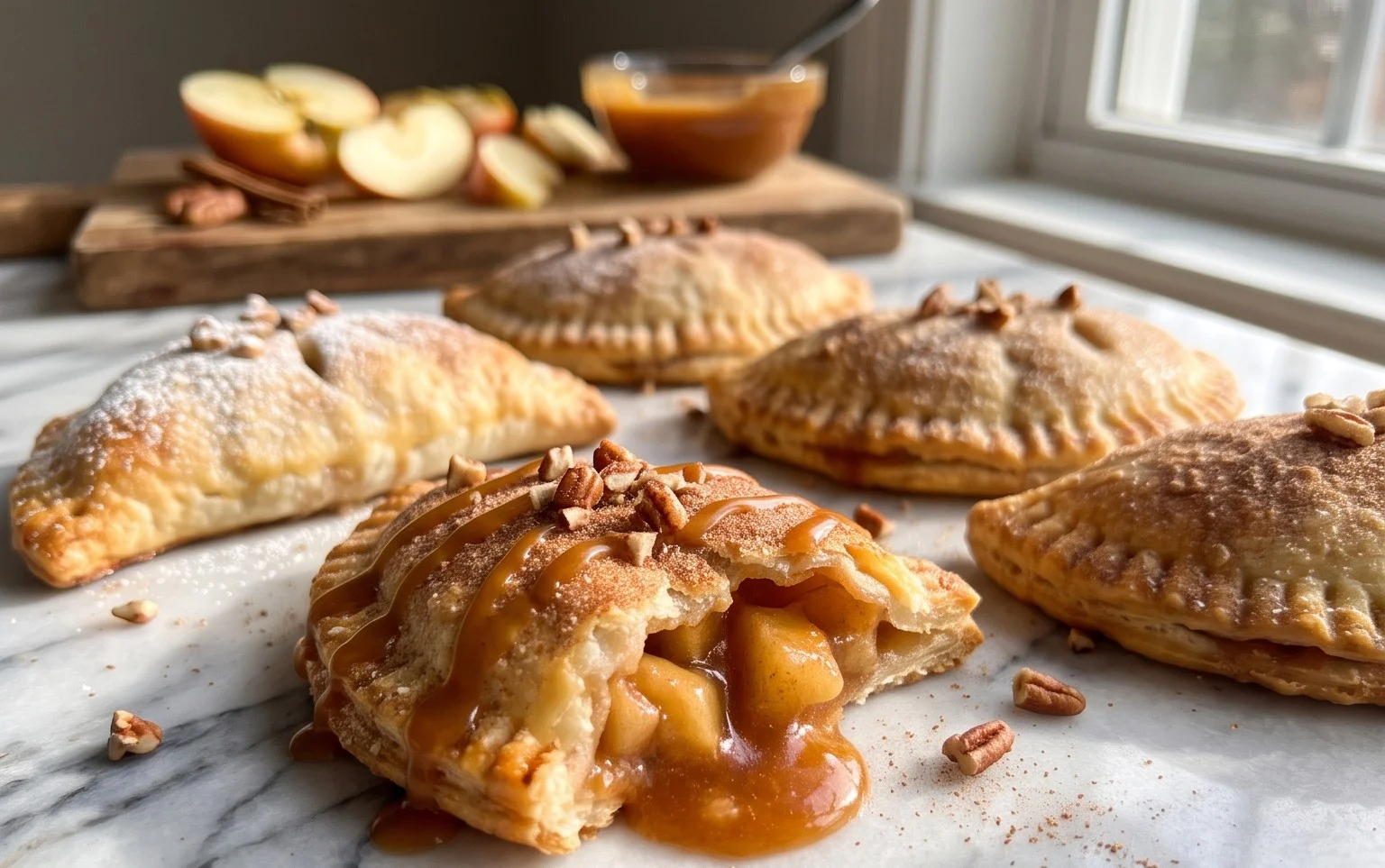 Caramel Apple Empanadas